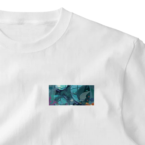 廃墟の水族館 One Point T-Shirt