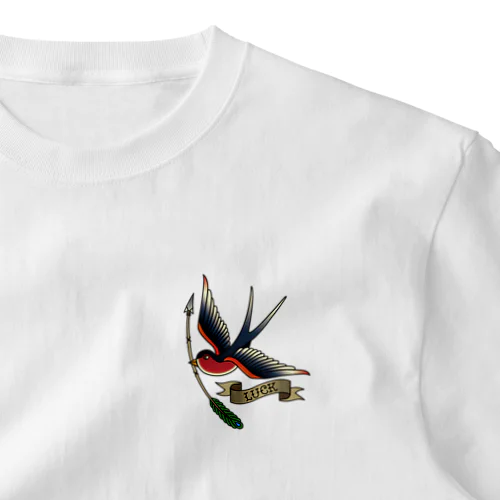 lucky swallow One Point T-Shirt