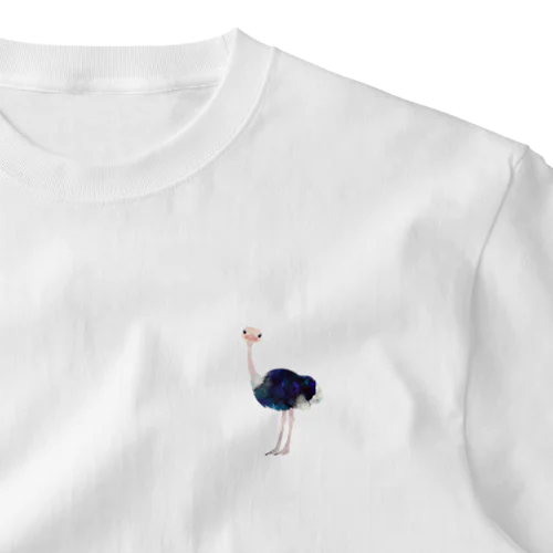 ダチョウのみーさん One Point T-Shirt