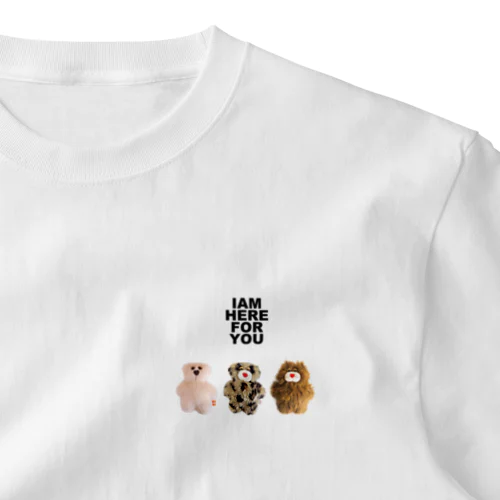 3匹 One Point T-Shirt