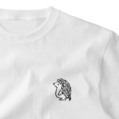 ヨツユビハリネズミのヨッツィーくん(透過) One Point T-Shirt