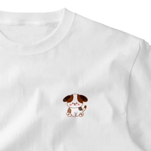 こいぬのわんたん One Point T-Shirt