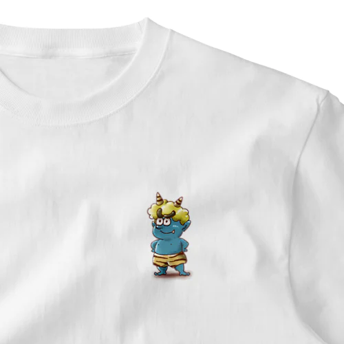アオオニどん One Point T-Shirt