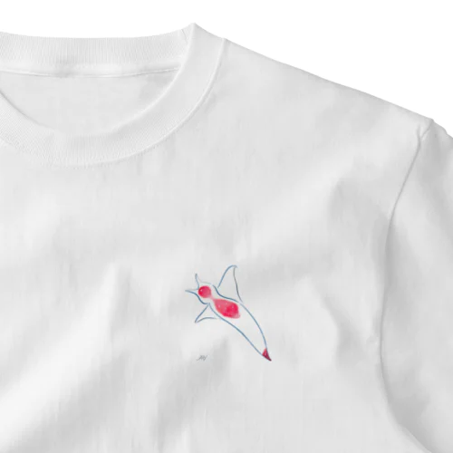 漂う白い天使(Clione) One Point T-Shirt