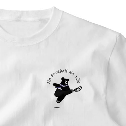 Libero_orso くまさん Tシャツ 前面プリント One Point T-Shirt