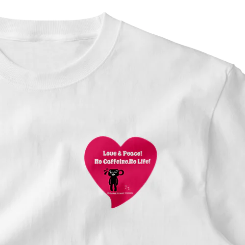 LOVE&PEACE オイコス君 One Point T-Shirt
