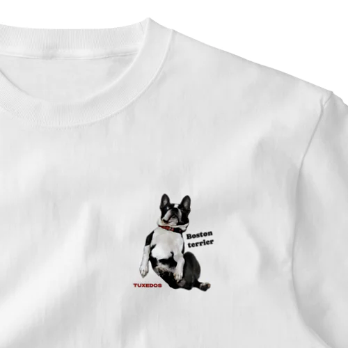 ボストンテリア TUXEDOS One Point T-Shirt