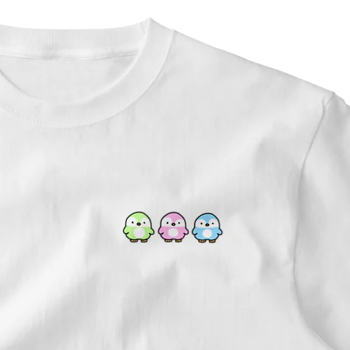 ぺんちゃんズ〜パステル〜 One Point T-Shirt