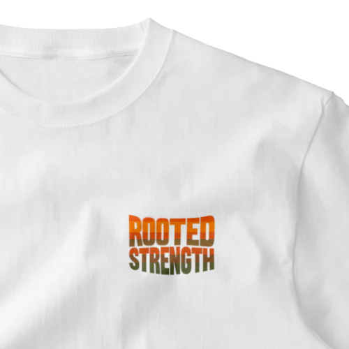 ROOTED STRENGTHロゴTシャツ One Point T-Shirt