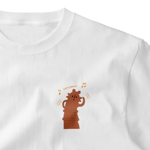 一緒におどろうダンシング埴輪 One Point T-Shirt
