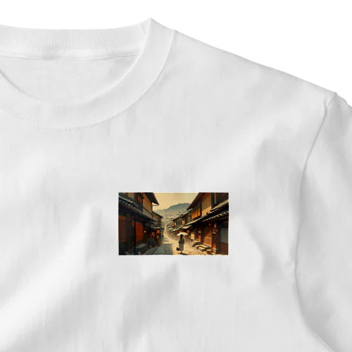 Tシャツ　日本の街並み4 One Point T-Shirt
