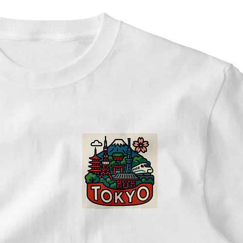 旅するTシャツ、東京編 One Point T-Shirt