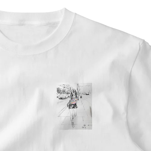 隠れた宝石を探す人 One Point T-Shirt