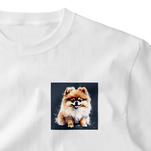 ポメラニアンのきなこ One Point T-Shirt