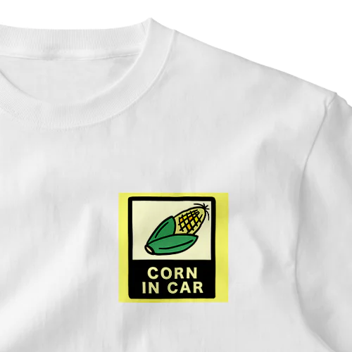 とうもろこしt One Point T-Shirt