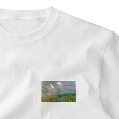夏の日の光 One Point T-Shirt