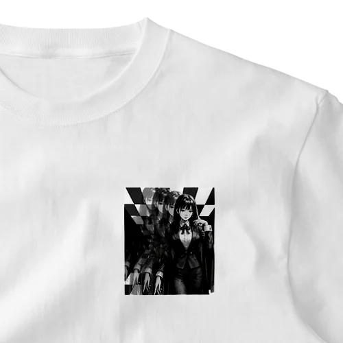 黒の幻影-墨のしらべ- One Point T-Shirt