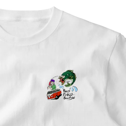 bass　fishing　paradise One Point T-Shirt