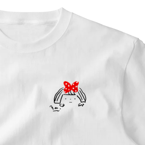 私はここよ！(ワンポイント左) One Point T-Shirt