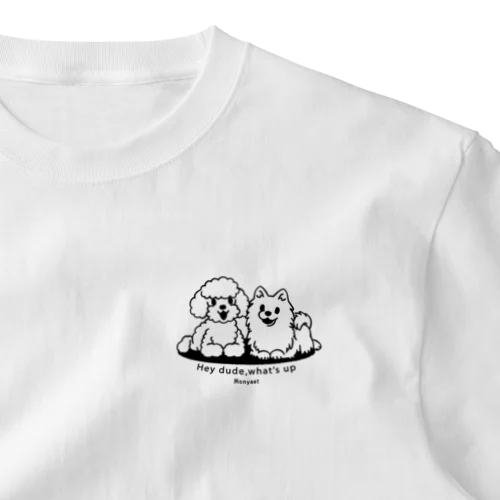 Toypoo ＆Pome A One Point T-Shirt