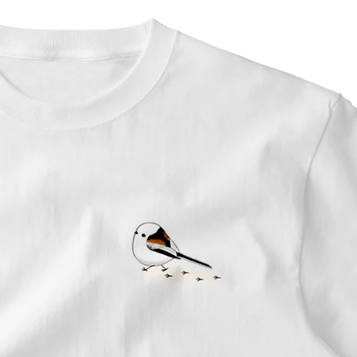 トコトコ シマエナガ  One Point T-Shirt