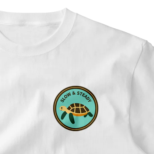 しあわせのカメくん One Point T-Shirt