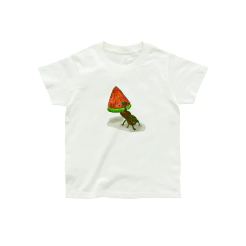 力もち カブちゃん Organic Cotton T-Shirt