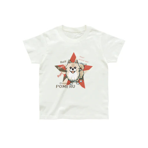 キッズサイズ*ぽめるのきらきら Organic Cotton T-Shirt