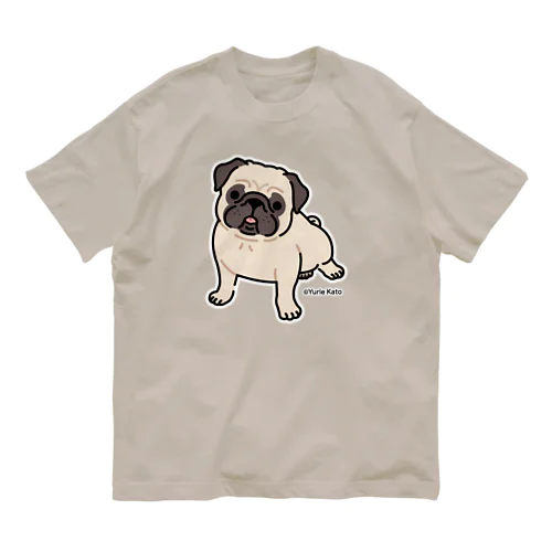 Pug(パグ/フォーン) Organic Cotton T-Shirt
