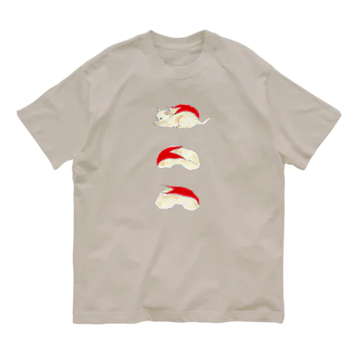 妖怪うさぎりんごにゃんこ Organic Cotton T-Shirt