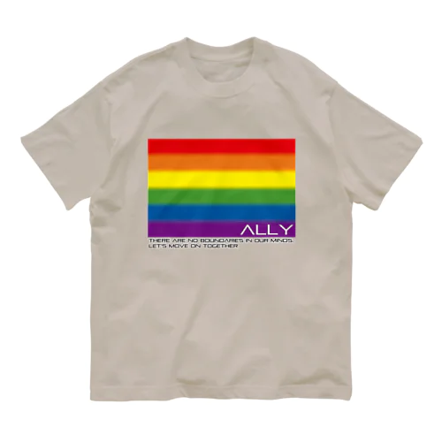 アライ Tシャツ / ally T-shirt Organic Cotton T-Shirt