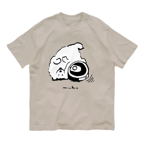 お掃除ロボットと毛埃 Organic Cotton T-Shirt