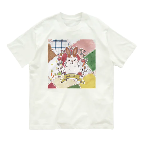もっちりまっぷ2 Organic Cotton T-Shirt