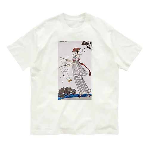 "The Linen Dress"- George Barbier Organic Cotton T-Shirt
