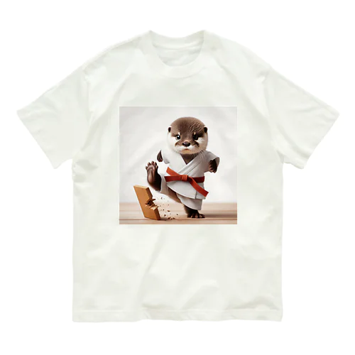 カワウソ空手キッド Organic Cotton T-Shirt
