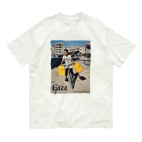 【We will rebuild it】バック：無地 Organic Cotton T-Shirt