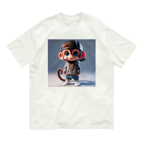 ヒップホップモンキー Organic Cotton T-Shirt