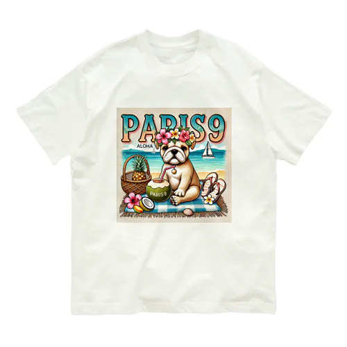 PARIS9 - ALOHA CHILL - No.4 Organic Cotton T-Shirt