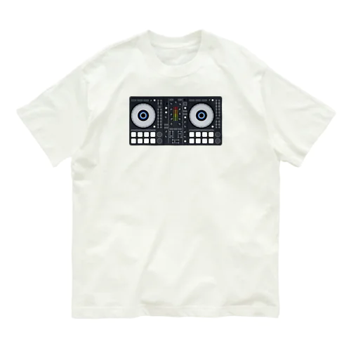 シンプルなDJコントローラーのイラストです! Organic Cotton T-Shirt