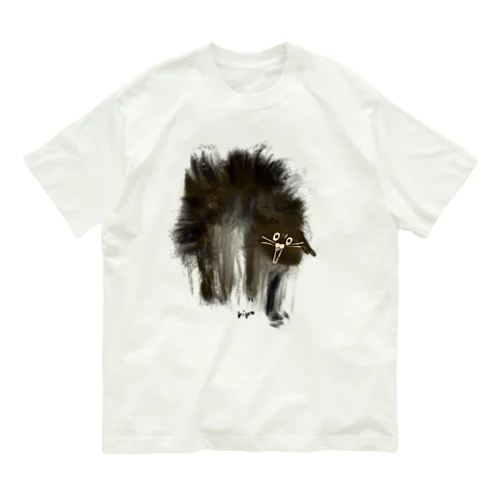 おこねこ(文字なし) Organic Cotton T-Shirt