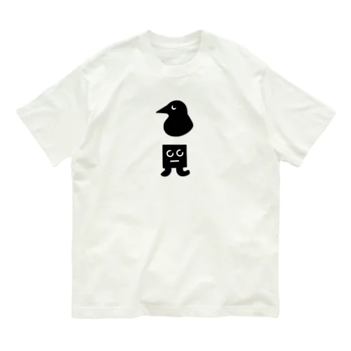 カラス見 Organic Cotton T-Shirt