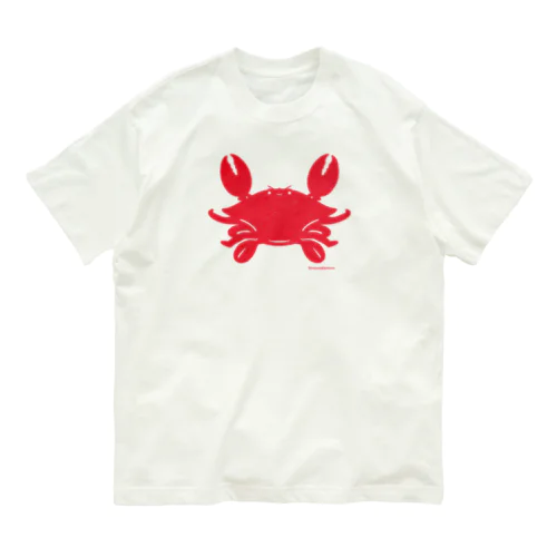カニ Organic Cotton T-Shirt