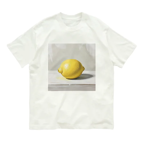 レモン-25,大模倣美術館　2025夏コレクション Organic Cotton T-Shirt