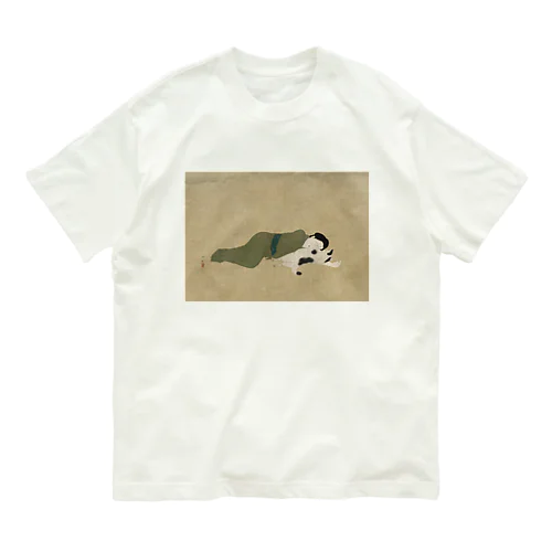 寝ている時 オーガニックコットンTシャツ