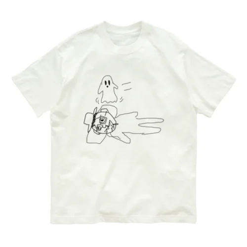寝てるおおたかさん Organic Cotton T-Shirt