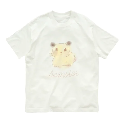 ハムスターのきなこ Organic Cotton T-Shirt