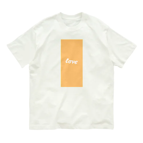Love_orange Organic Cotton T-Shirt