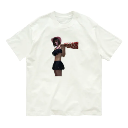 セクシーさなえ Organic Cotton T-Shirt