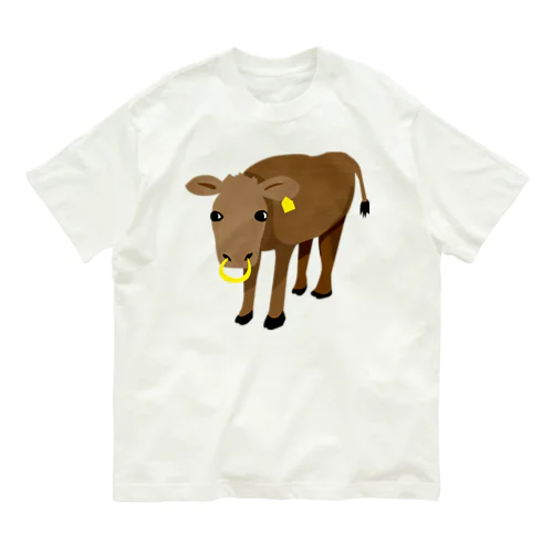 近江牛くん Organic Cotton T-Shirt