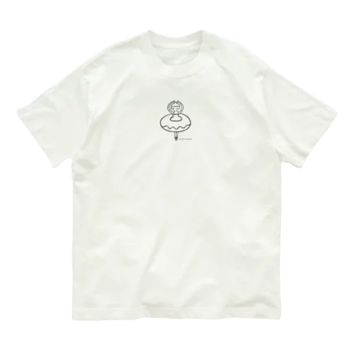 ドーナツチュチュのしょこれーと Organic Cotton T-Shirt